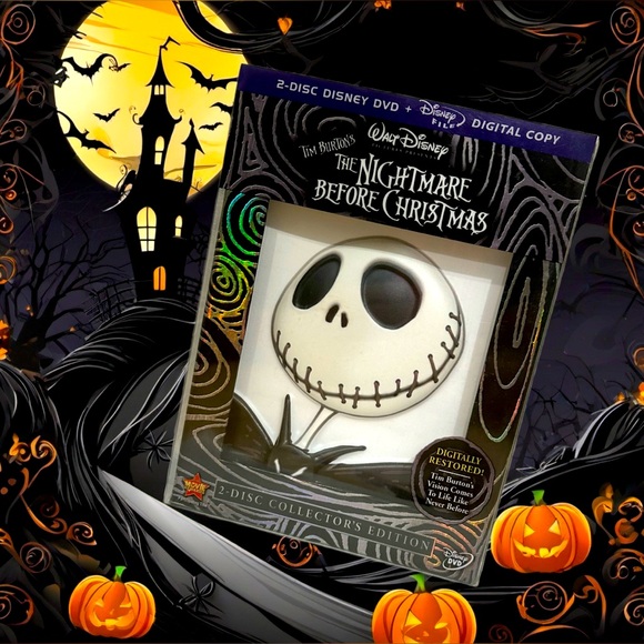 Tim Burton’s THE NIGHTMARE BEFORE CHRISTMAS — 2008 COLLECTOR’S EDITION DVD - Picture 1 of 8
